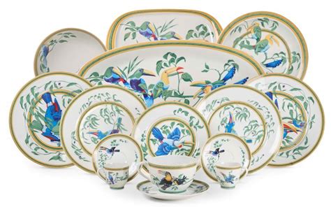 hermes piatti tucano|Complete set of Tucano model dishes .